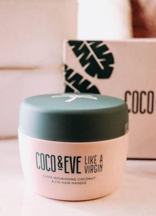 Coco & eve like a virgin глибоко поживна маска для блиску та шовковистості волосся 212 ml