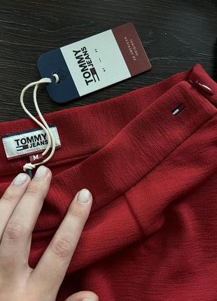 Мини юбка tommy hilfiger тенисная5 фото