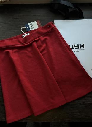 Мини юбка tommy hilfiger тенисная4 фото