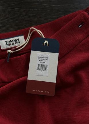 Мини юбка tommy hilfiger тенисная6 фото