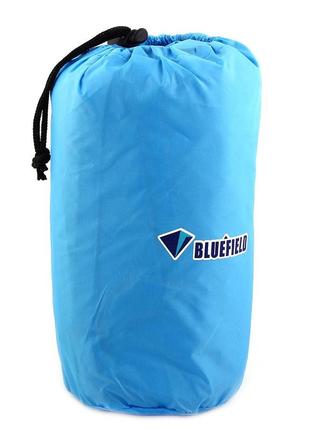 Пончо bluefield, накидка от дождя на рюкзак до 80 литров. плащ-пончо голубой.6 фото