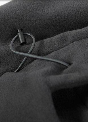 Универсальная балаклава-капюшон. флисовая балаклава лыжная теплая бафф, маска бандана флис (зимняя) черный9 фото