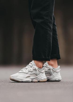 Кроссовки adidas ozweego grey