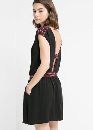 Сукня з вишивкою від mango! p.-m/l