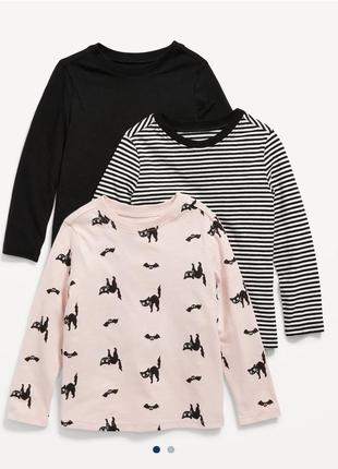 Набор комплект регланов лонгсливов old navy на 3,4,5 лет