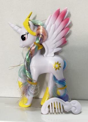 Фігурка єдиноріг my little pony конячка селестія 14 см 01846