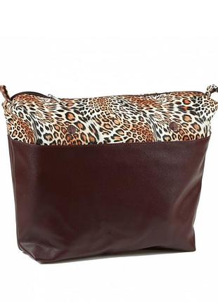 Пвх підкладка для сумки mini, леопардова
