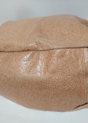100% шкіра хобо фірмова базова натуральна шкіряна сумка-шопер5 фото