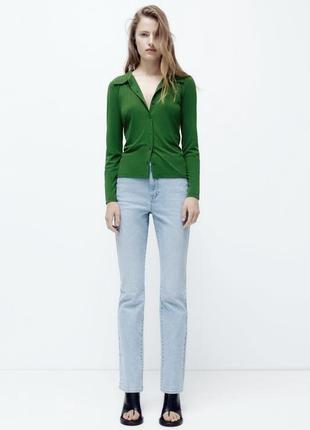 Zara джинсы z1975 высокая талия