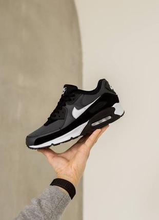 Кроссовки мужские nike air max 90 white/black5 фото