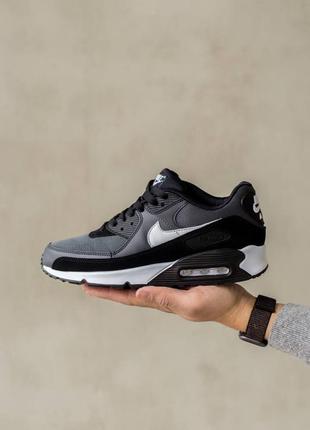 Кроссовки мужские nike air max 90 white/black7 фото