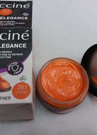 Крем для взуття coccine orange 351 жовтогарячий