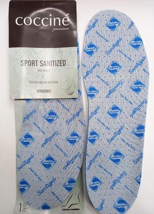 Стельки для спортивной обуви антигрибковые coccine sport-sanitized 36-46