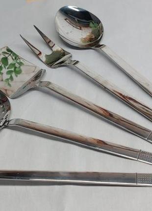 Набор кухонных принадлежностей ( 5 предметов) oms, арт. 4120-5 almendra7 фото
