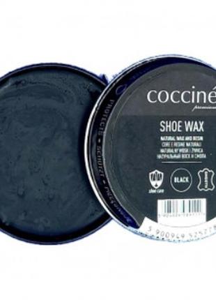 Воск для обуви coccine wax черный 40мл.2 фото