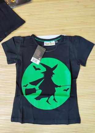 Футболка з принтом halloween