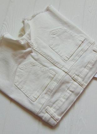 H&m. размеры 4-5, 5-6 и 6-7 лет. новые стильные белоснежные шорты для девочки6 фото