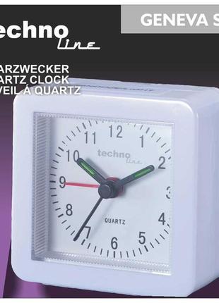 Часы будильник technoline modell sc white (modell sc weis) 4