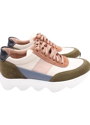 Кроссовки женские vadrus цветные натуральная кожа