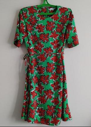 Плаття сукня квіти warehouse3 фото