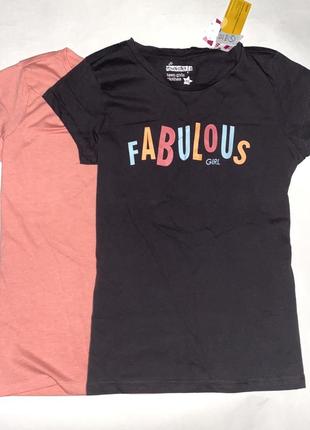 Набір котонових футболок  // розмір: 152 // бренд: youngstyle