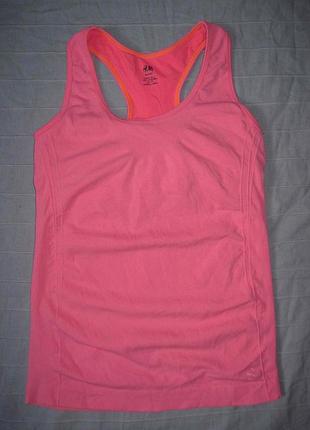 H&м (s) спортивная утягивающая майка женская с топом