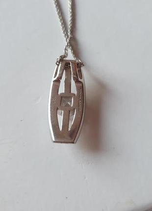 Колье pierre cardin серебро с фианитами