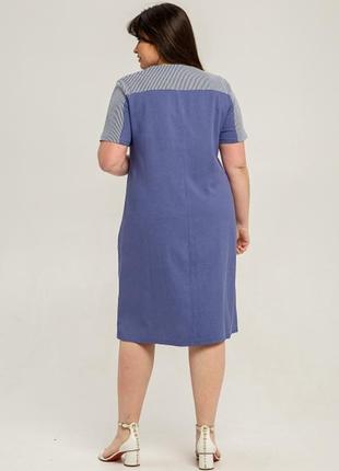 Платье летнее льняное 4