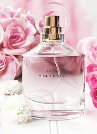 Парфумированная вода viva la vita 50 мл avon