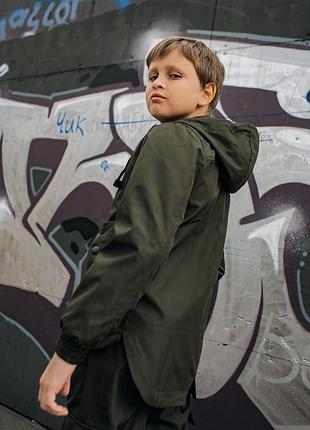 Куртка хакі дитяча "easy" softshell 3