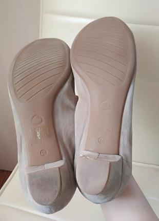 Актуальные комфортные туфли , натуральная замша, италия,р. 407 фото