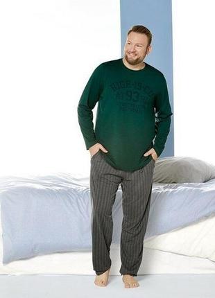 Піжама чоловіча домашній костюм livergy німеччина, реглан кофта штани2 фото