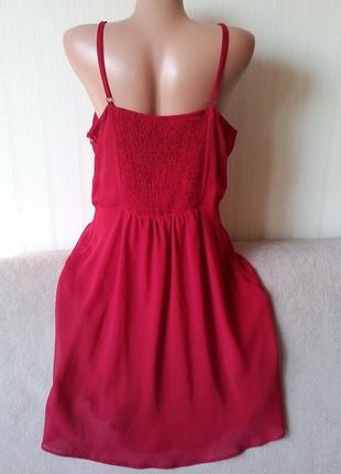Распродажа! платье, цвет кардинал, р. 10/м/402 фото