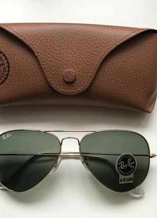 Вечная классика ray ban aviator rb3025 l0205 58mm