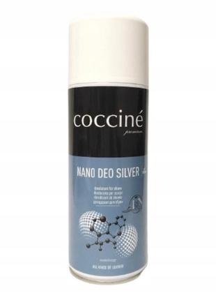 Дезодорант для обуви coccine nano deo silver 400 мл.1 фото