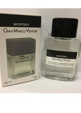 Мини-тестер duty free 60 ml gian marco venturi woman, жан марко вентури