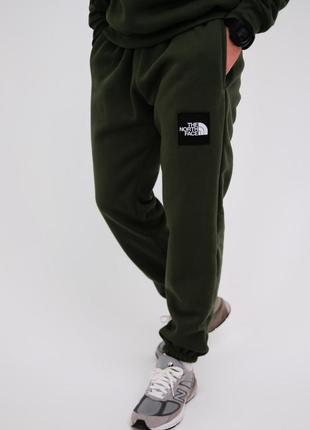 Спортивные штаны хаки the north face pants