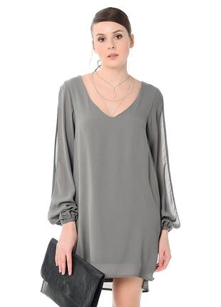 Серое платье vero moda