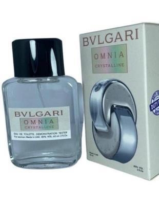 Міні-тестер duty free 60 ml bvlgari omnia crystalline, бултарі оменія