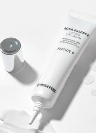 Підтягуючий крем для шкіри навколо очей medi-peel peptide 9 aqua essence lifting eye cream, 40 мл1 фото