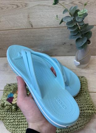 Класні крокси crocs crocband flip 206100-4o94 фото