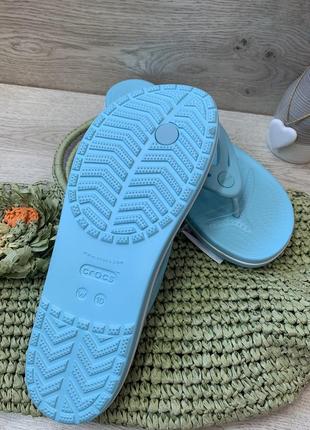 Классные кроксы crocs crocband flip 206100-4o93 фото