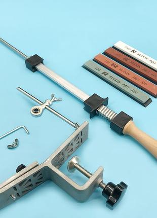Профессиональная точилка для кухонных ножей, инструменты для заточки ножниц нож шлифовальный станок 4 камня