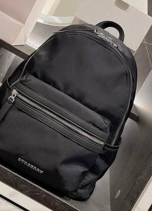 Burberry black backpack