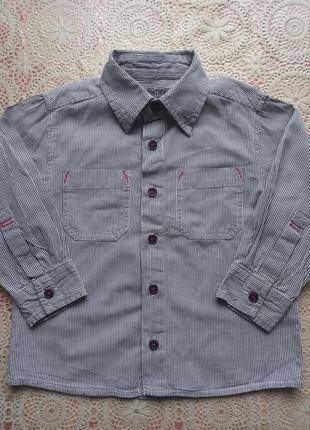 Entry сорочка рубашка в полоску