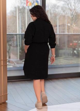 Платье женское батальное красивое нарядное праздничное черное большие размеры 46-48,50-52,54-56,58-602 фото