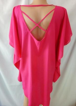 Розпродаж! модна шифонова блузка-туніка-кофточка-сорочечка3 фото