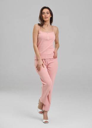 Женская пижама майка и штаны  nicoletta 47008