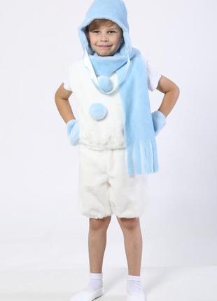 Карнавальний костюм сніговик1 фото