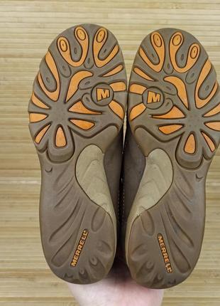 Кожаные кроссовки merrell mocha размер 39 (25 см.)6 фото